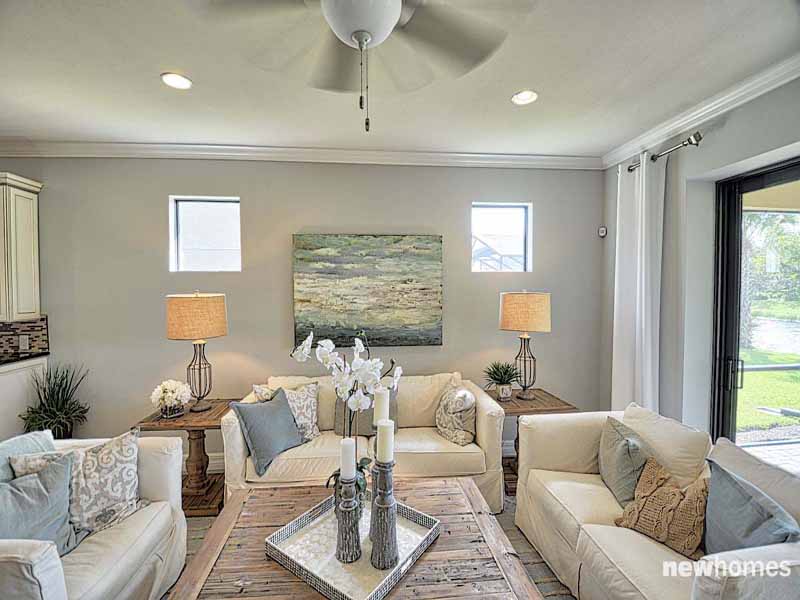 BRIDGETOWN AT THE PLANTATION, Fort Myers, Florida,  image description: Martin Ray Model Home at Bridgetown at the Plantation  in Fort Myers Florida